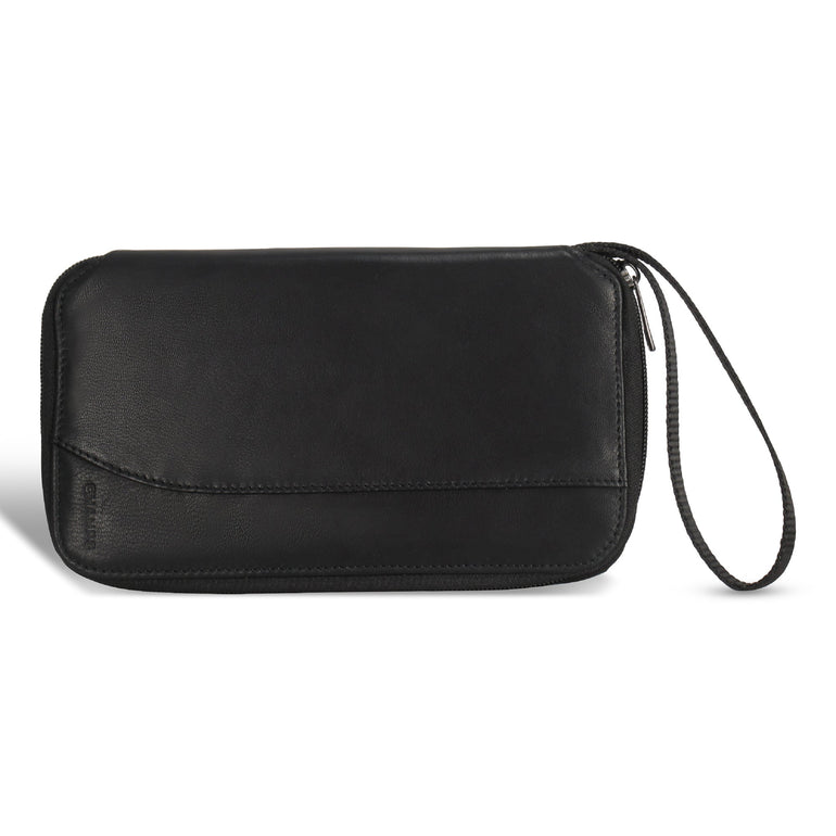 Champs Onyx Porte-passeport multiple en cuir