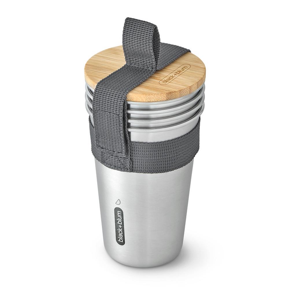 Black + Blum Ensemble de tasses de pique-nique de 4 - 500ml