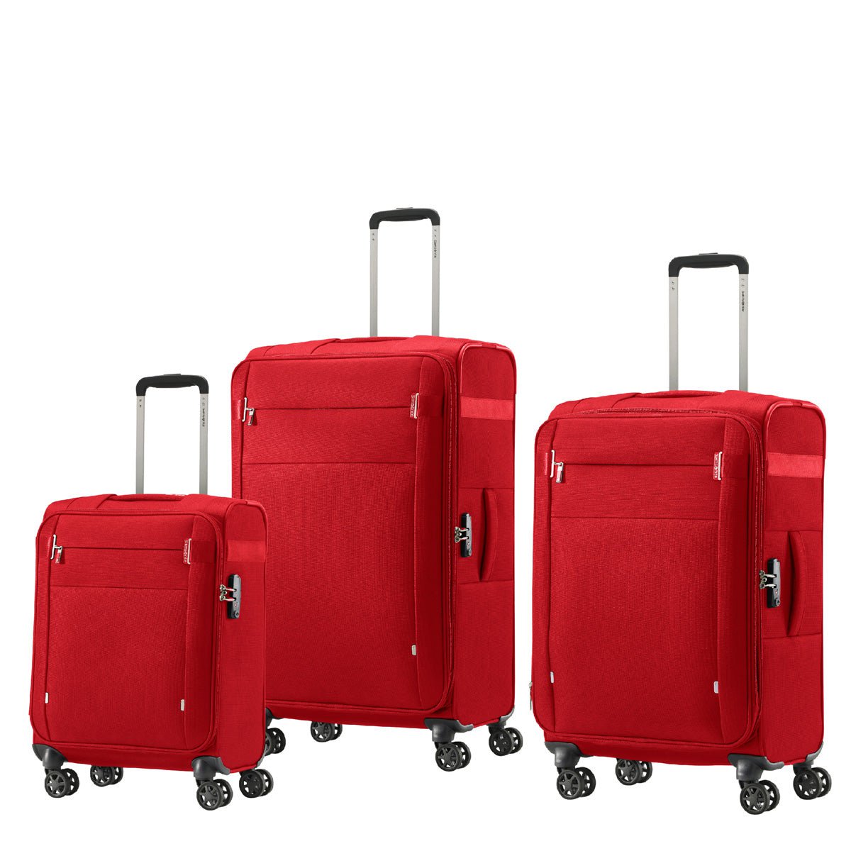 Samsonite Rhapsody Superlite Ensemble de 3 valises à roulettes pivotantes