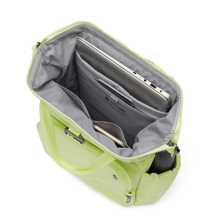 Pacsafe Citysafe CX Anti-Theft Backpack (RFID Blocking) - Matcha