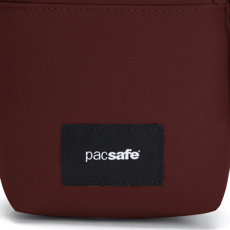 Pacsafe GO Micro Sac bandoulière antivol - Garnet Red