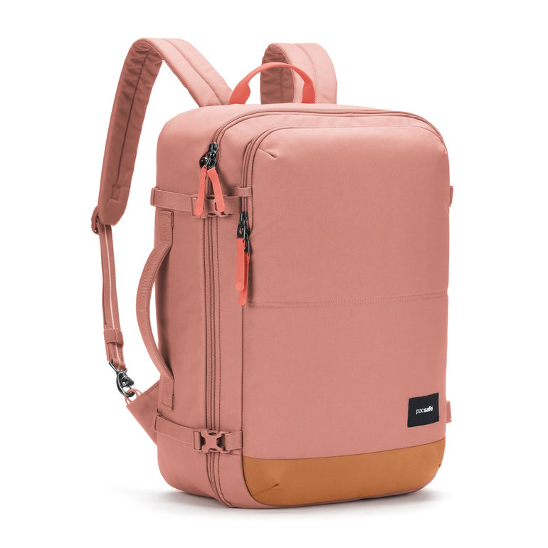 Pacsafe GO Anti-Theft 34L Carry-On Backpack - Rose