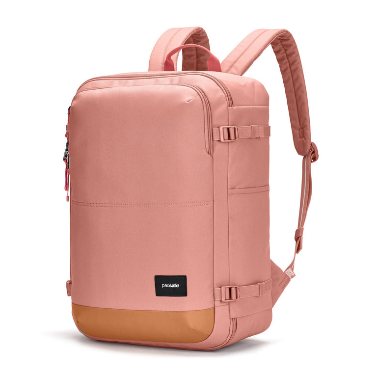 Pacsafe GO Anti-Theft 34L Carry-On Backpack - Rose