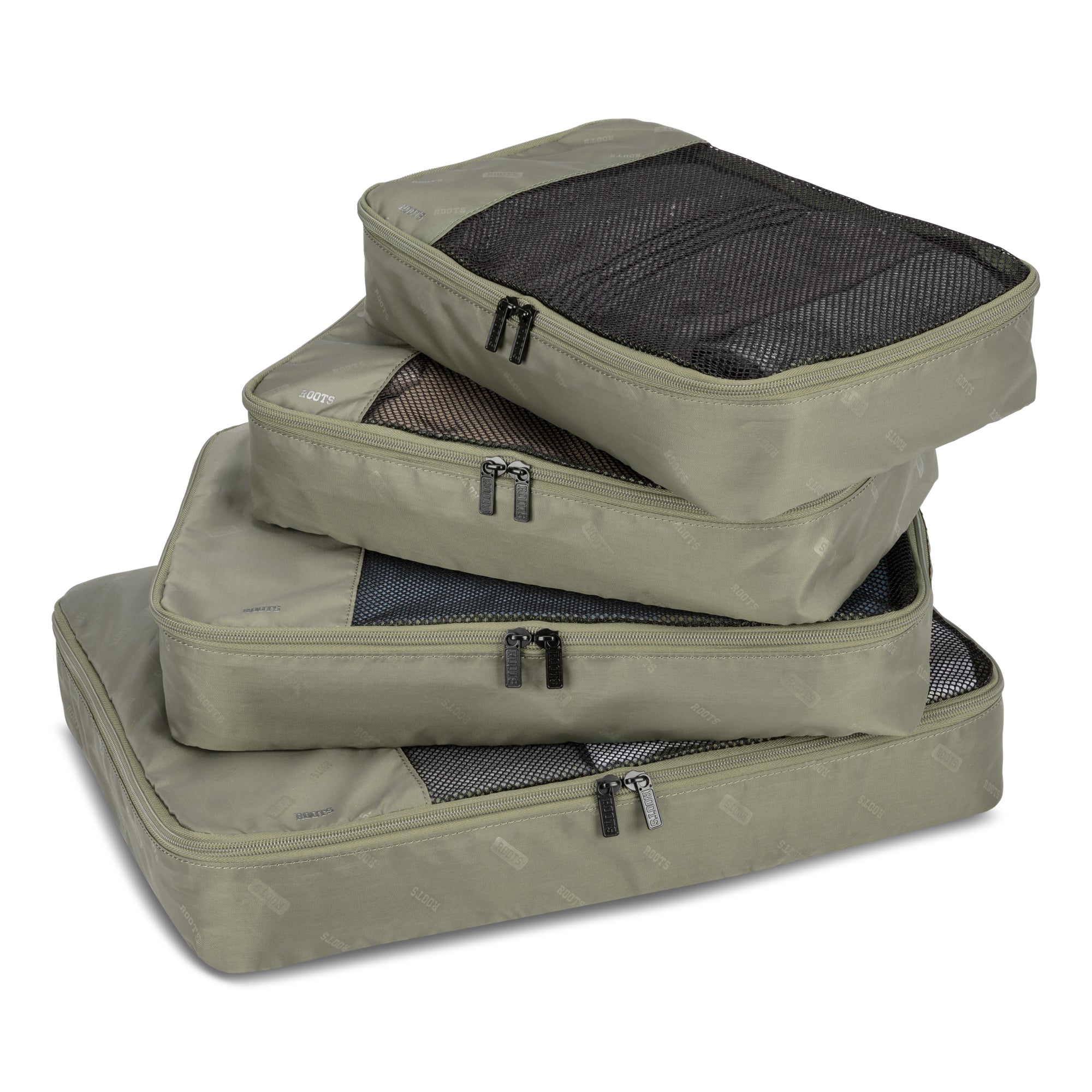 Roots Travel Ensemble de 3 cubes de rangement