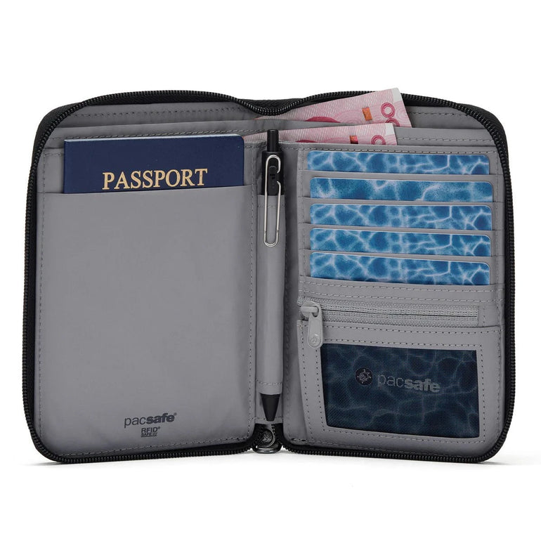 Pacsafe RFIDsafe™ Organisateur de voyage compact avec protection RFID