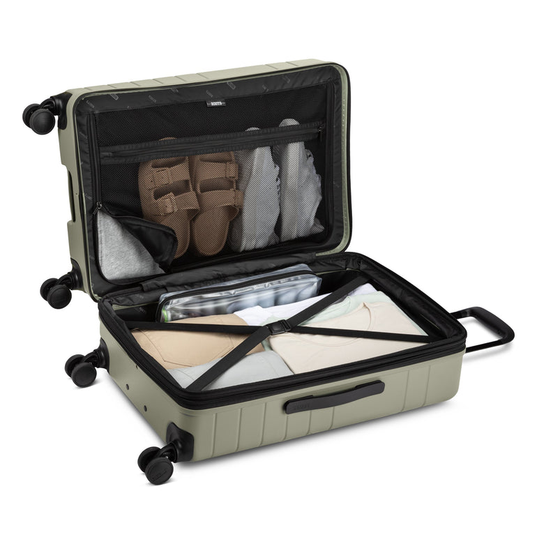 Roots Travel Ensemble de valises à roulettes extensibles 3 pièces