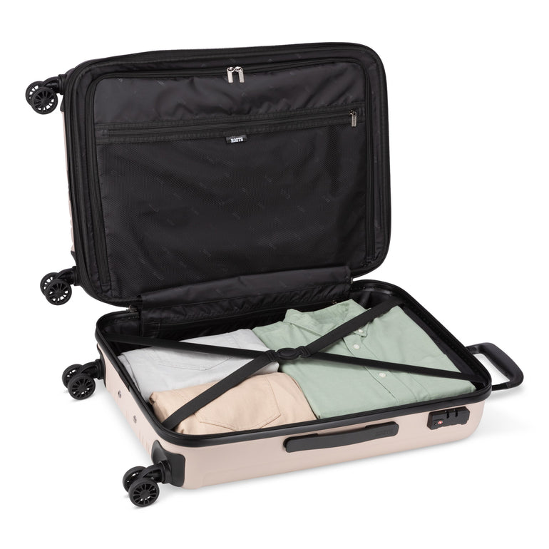 Roots Identity Valise à roulettes pivotantes extensible de 24" moyenne