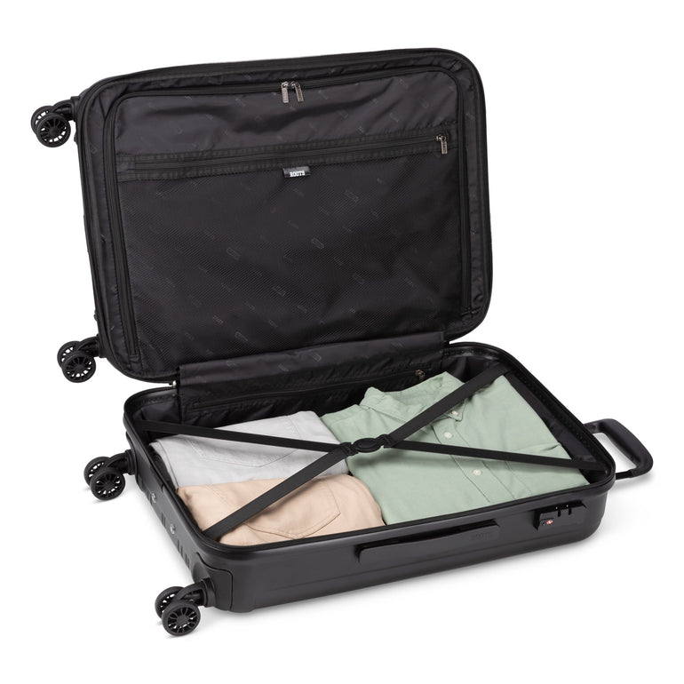 Roots Identity Valise à roulettes pivotantes extensible de 24" moyenne