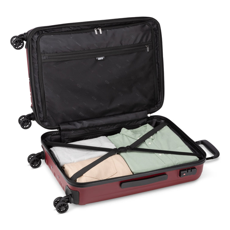Roots Identity Valise à roulettes pivotantes extensible de 24" moyenne