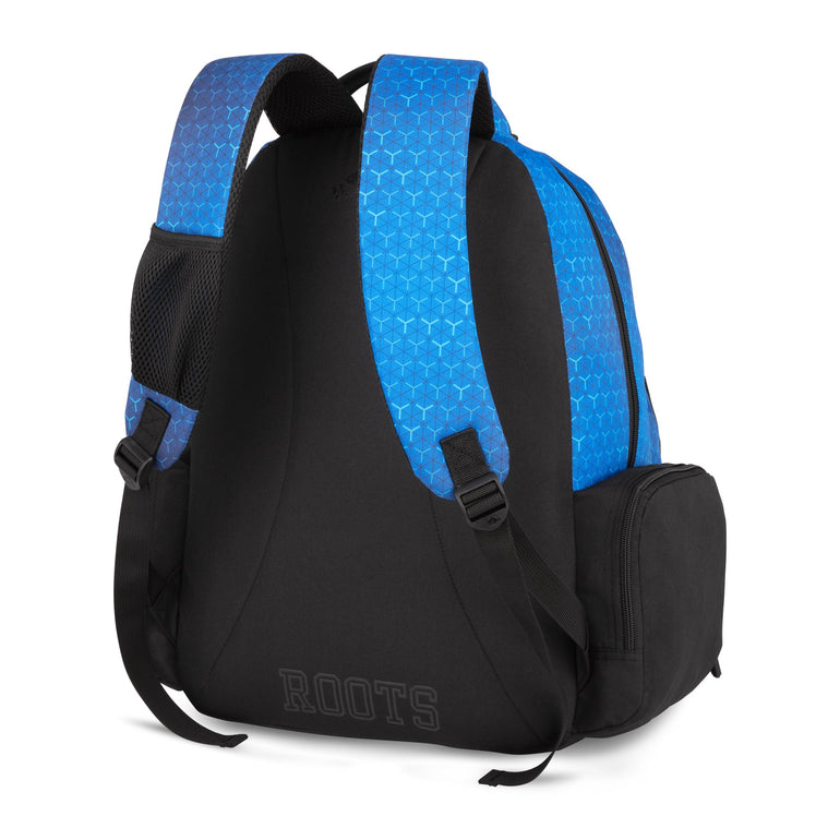 Roots 15.6" Computer Backpack - Blue Print