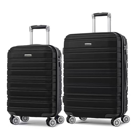 Ensemble de valises à roulettes pivotantes 2 pièces
