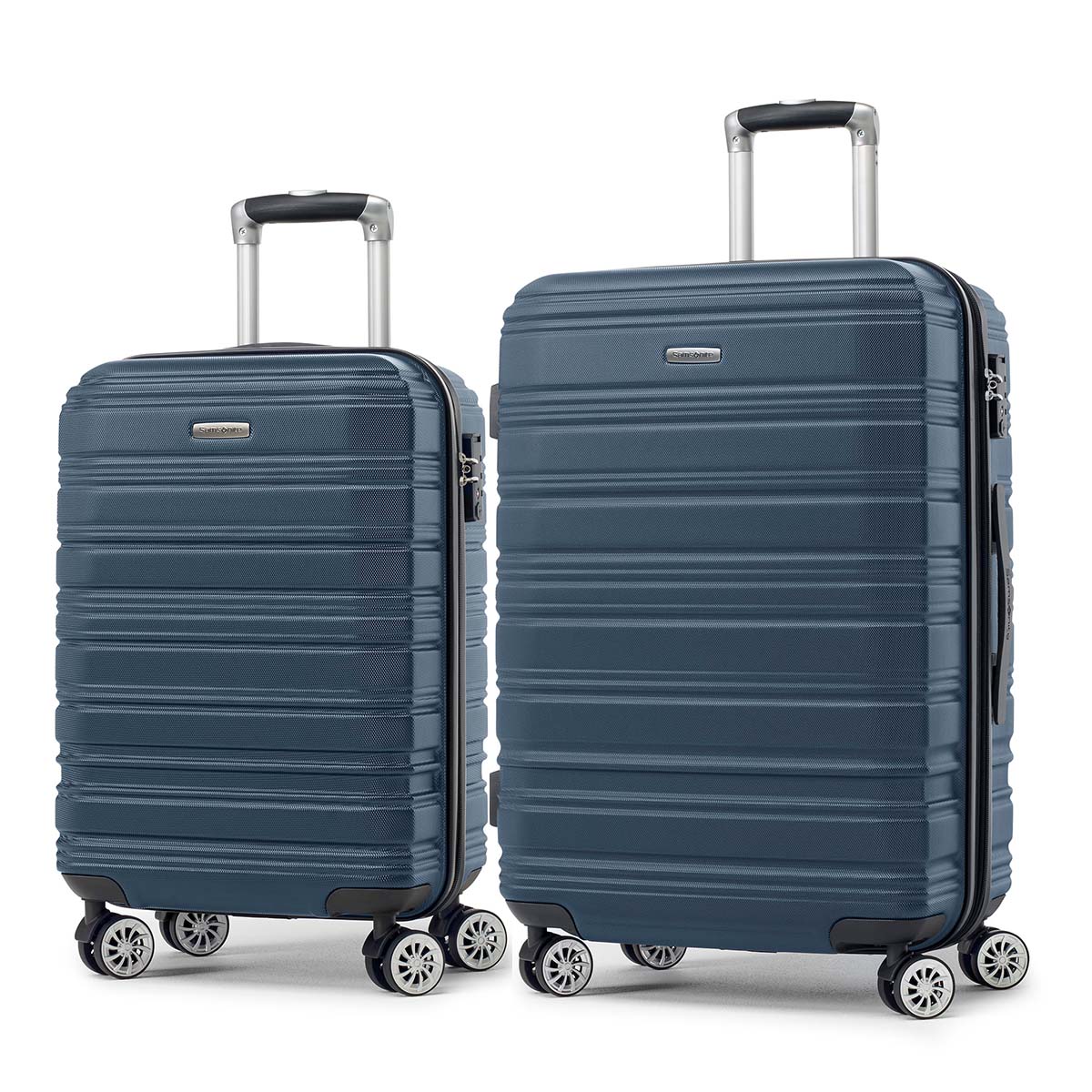 Ensemble de valises à roulettes pivotantes 2 pièces