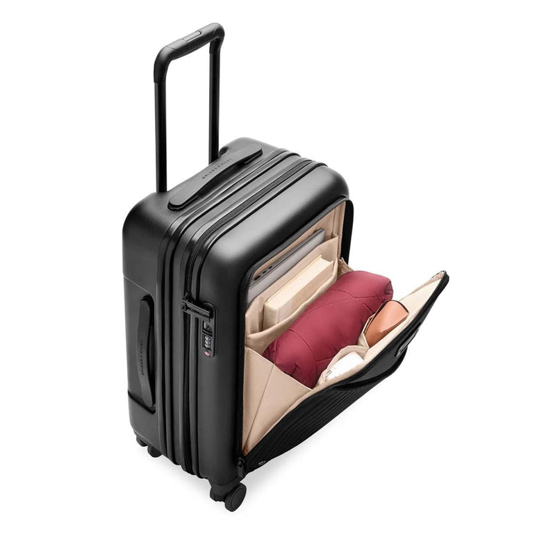 Briggs & Riley Sympatico Essential 22" Valise à main extensible à roulettes avec poche avant