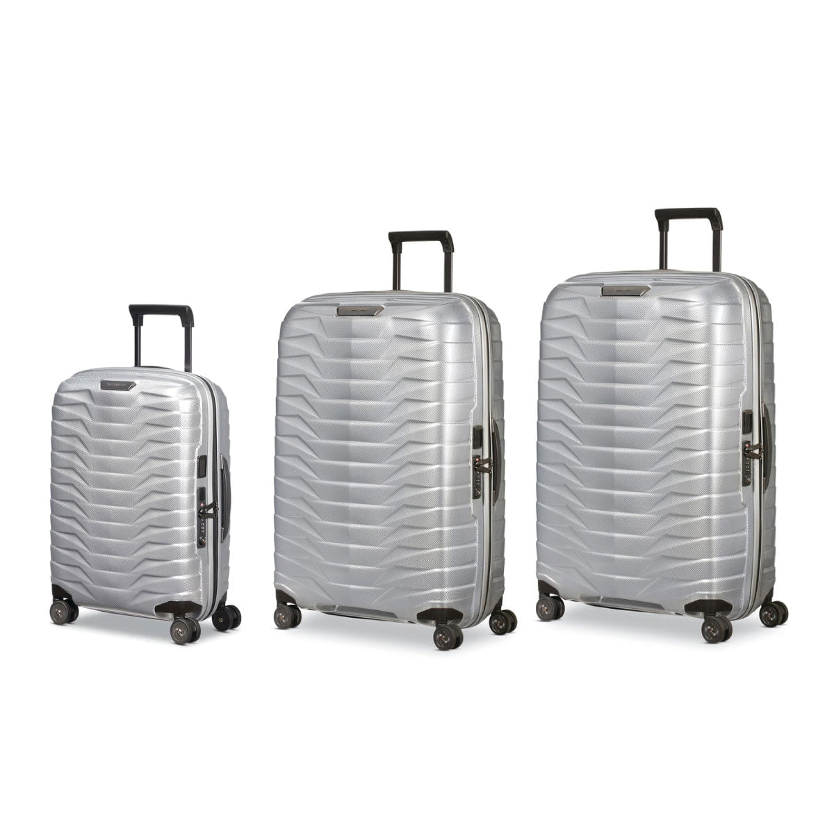 Samsonite Proxis Ensemble de trois valises à roulettes