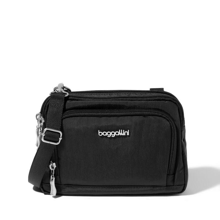 Baggallini Trifecta Sac bandoulière portefeuille avec protection RFID
