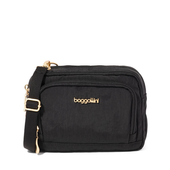 Baggallini Trifecta Sac bandoulière portefeuille avec protection RFID