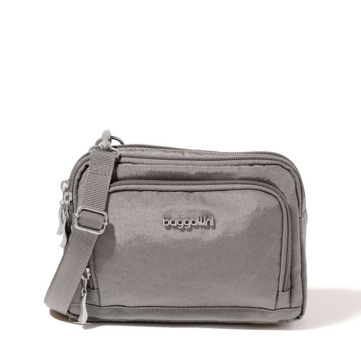 Baggallini Trifecta Sac bandoulière portefeuille avec protection RFID
