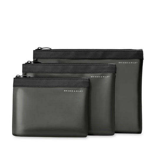 Briggs & Riley Travel Essentials Ensemble de pochettes transparentes