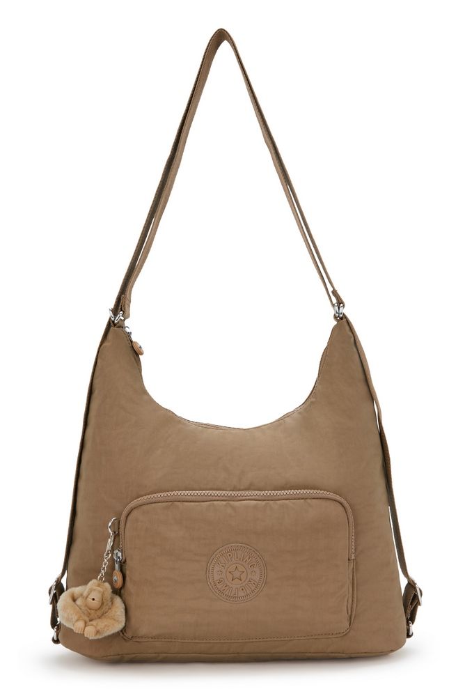 Kipling Yenna Sac à dos convertible en sac d'épaule - Early Tan