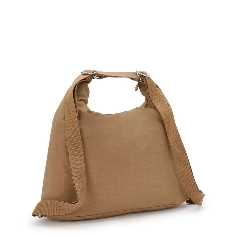 Kipling Yenna Sac à dos convertible en sac d'épaule - Early Tan