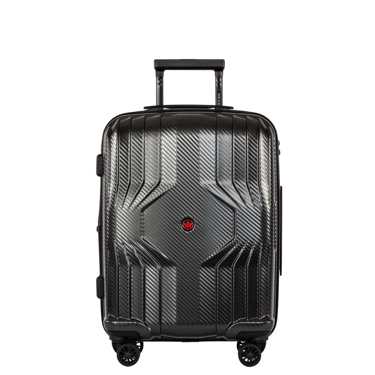 Air Canada Luggage Black Air Canada Tokyo Hardside Expandable 3-Piece Luggage Set