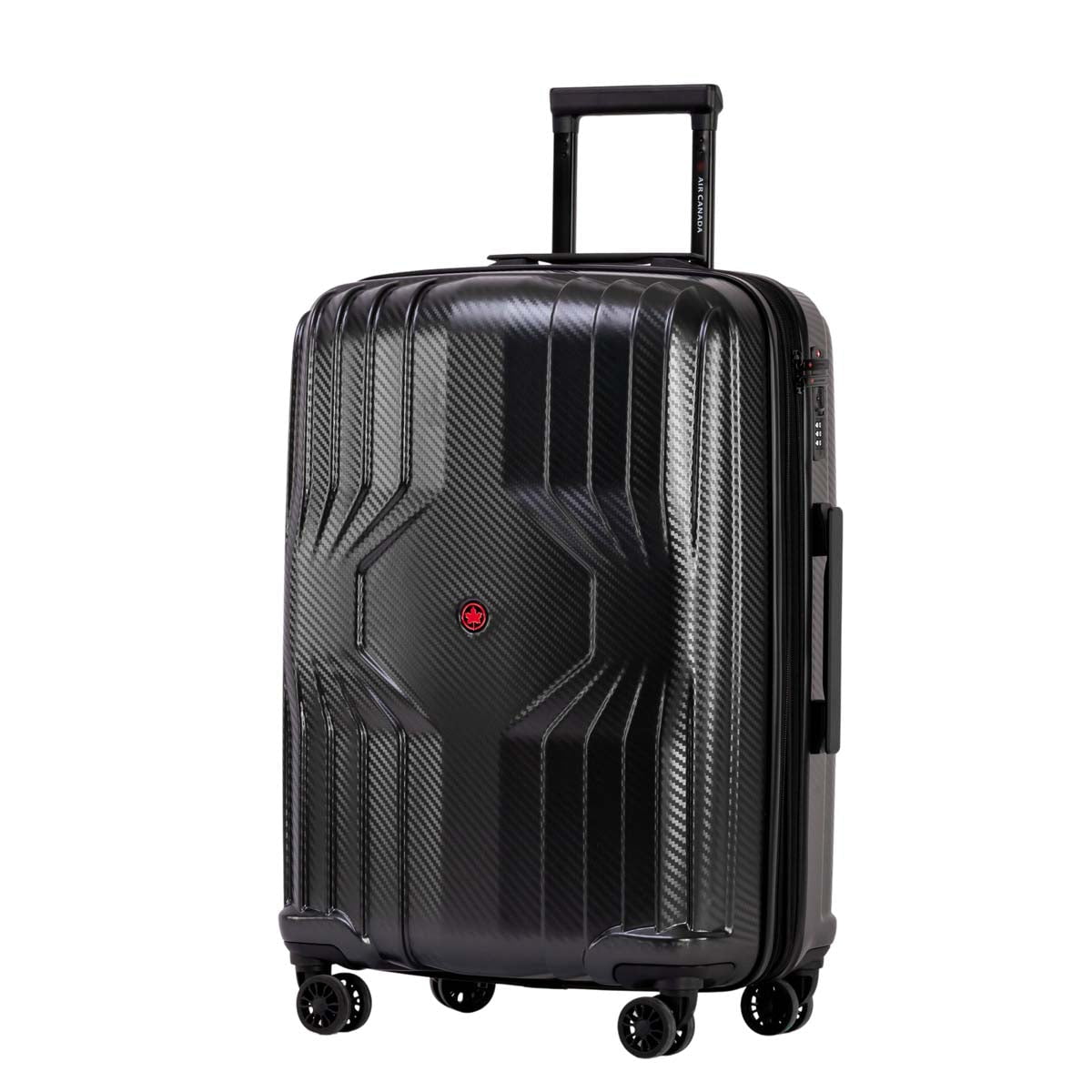 Air Canada Luggage Black Air Canada Tokyo Hardside Expandable 3-Piece Luggage Set