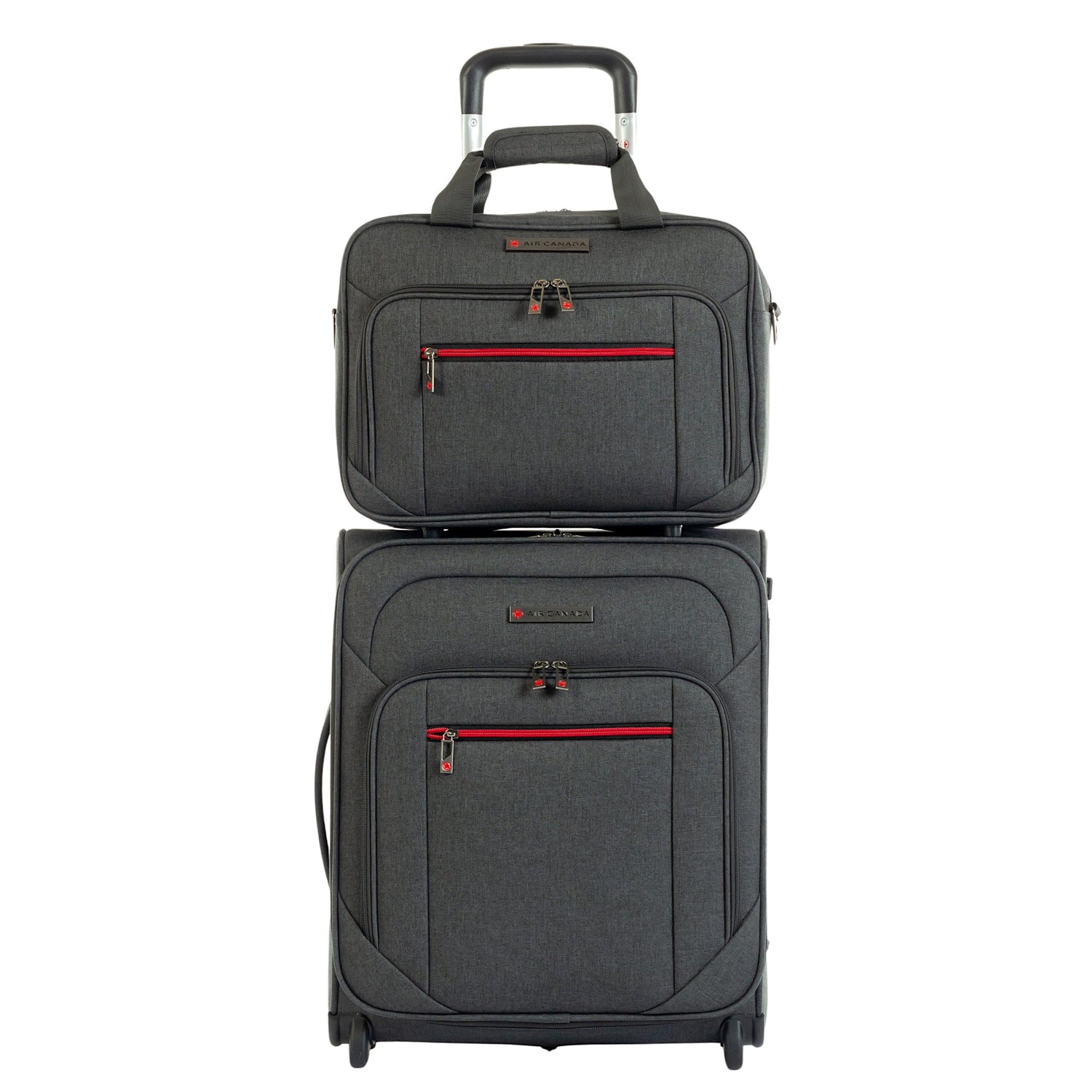 Air Canada Luggage Charcoal Air Canada Belmont 2-Piece Set - Carry-On & Tote