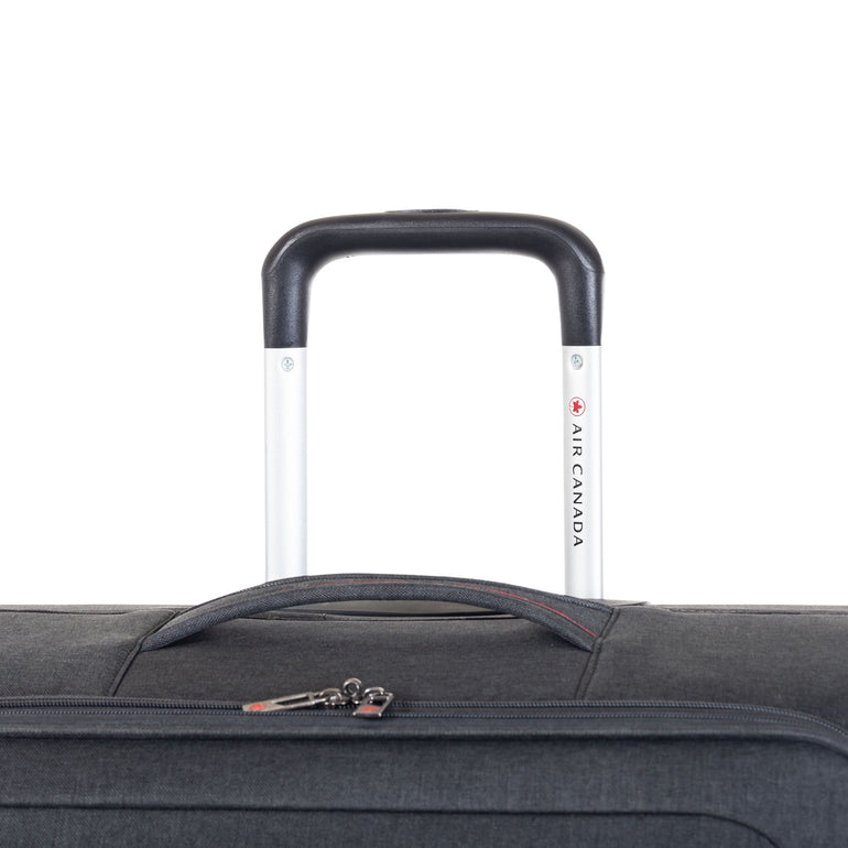 Air Canada Luggage Charcoal Air Canada Belmont 3-Piece Spinner Luggage Set