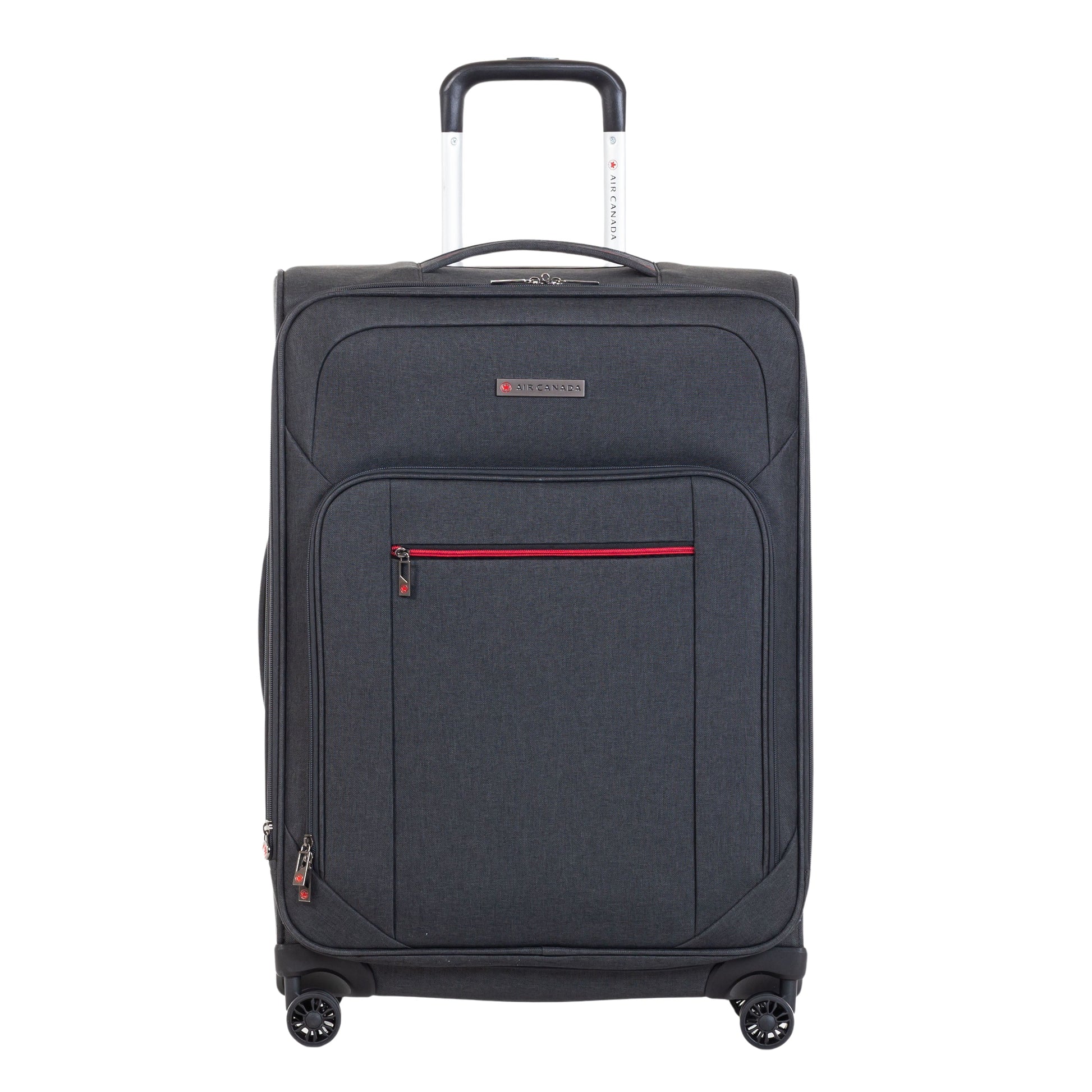Air Canada Luggage Charcoal Air Canada Belmont 3-Piece Spinner Luggage Set