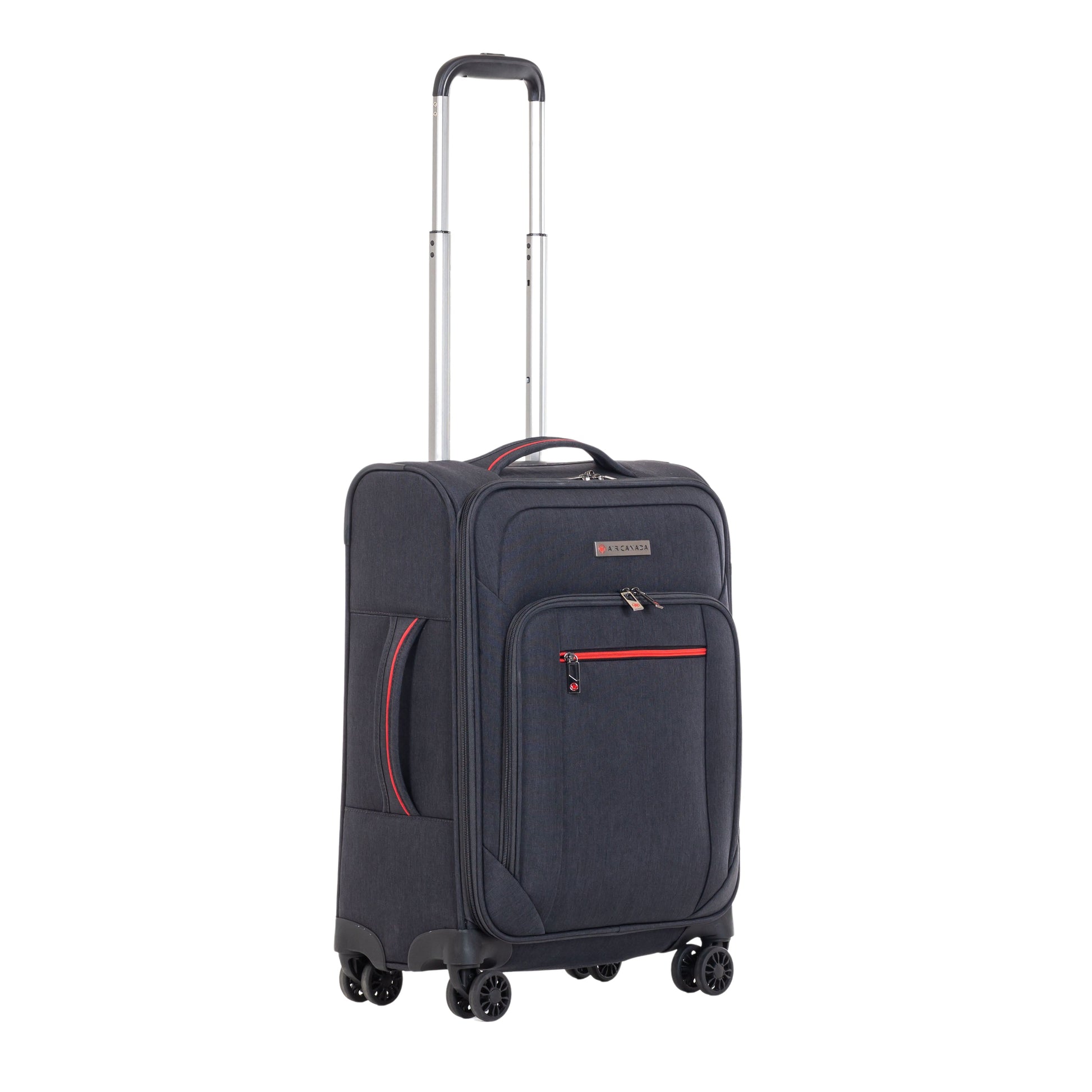 Air Canada Luggage Charcoal Air Canada Belmont 3-Piece Spinner Luggage Set