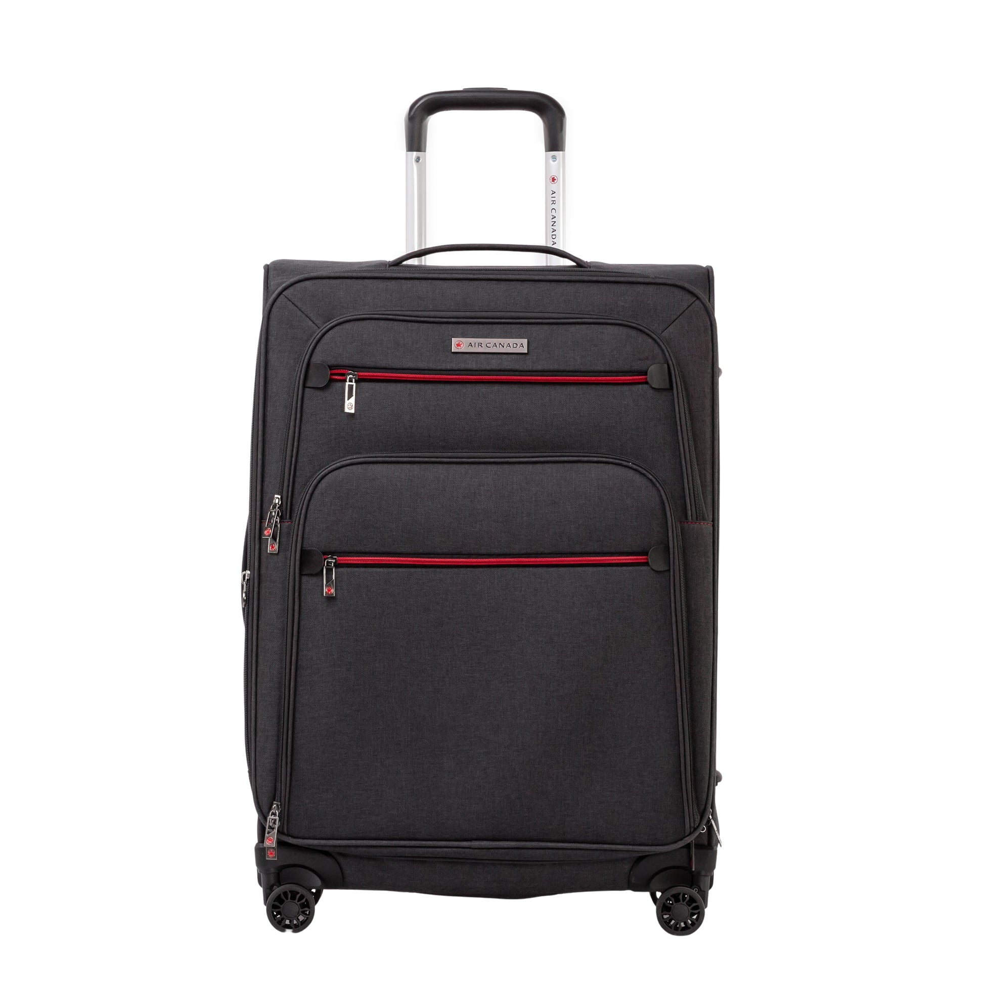 Air Canada Luggage Grey Air Canada Indigo Lite 3 piece Expandable Spinner Luggage Set