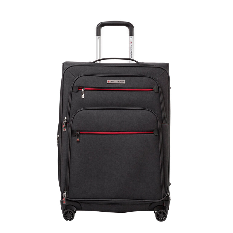 Air Canada Luggage Grey Air Canada Indigo Lite 3 piece Expandable Spinner Luggage Set