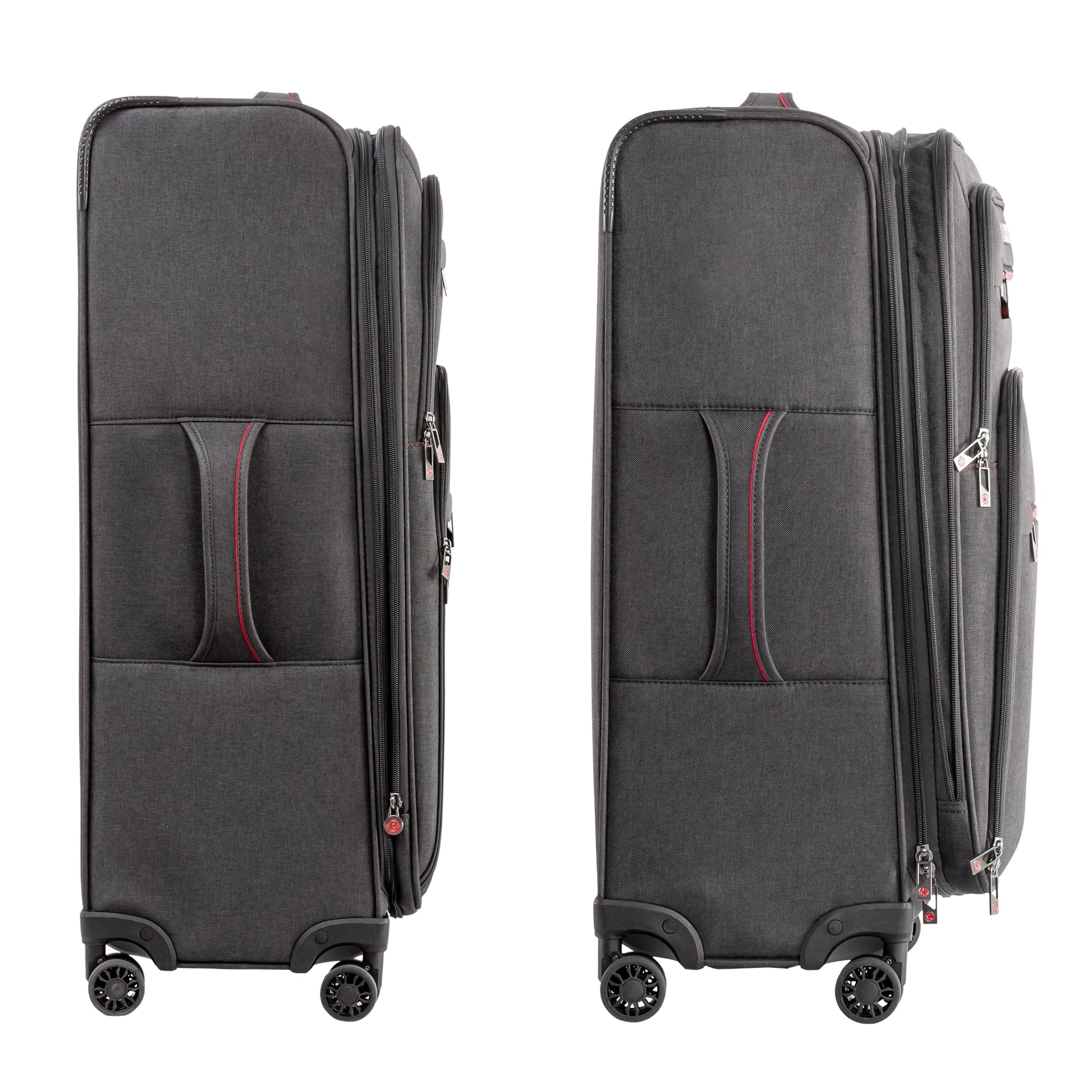 Air Canada Luggage Grey Air Canada Indigo Lite Medium Expandable Spinner Luggage