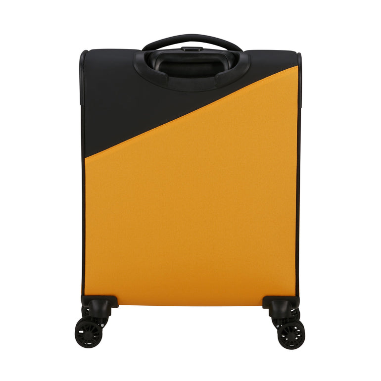 American Tourister Luggage Black/Yellow American Tourister Daring Dash Spinner Expandable Carry-On Luggage - Black/Yellow