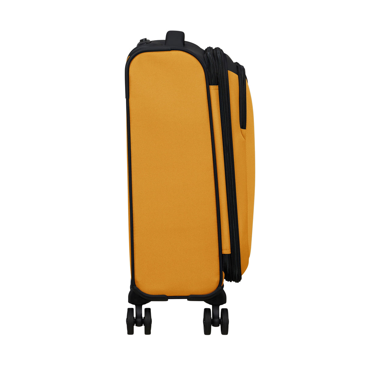 American Tourister Luggage Black/Yellow American Tourister Daring Dash Spinner Expandable Carry-On Luggage - Black/Yellow