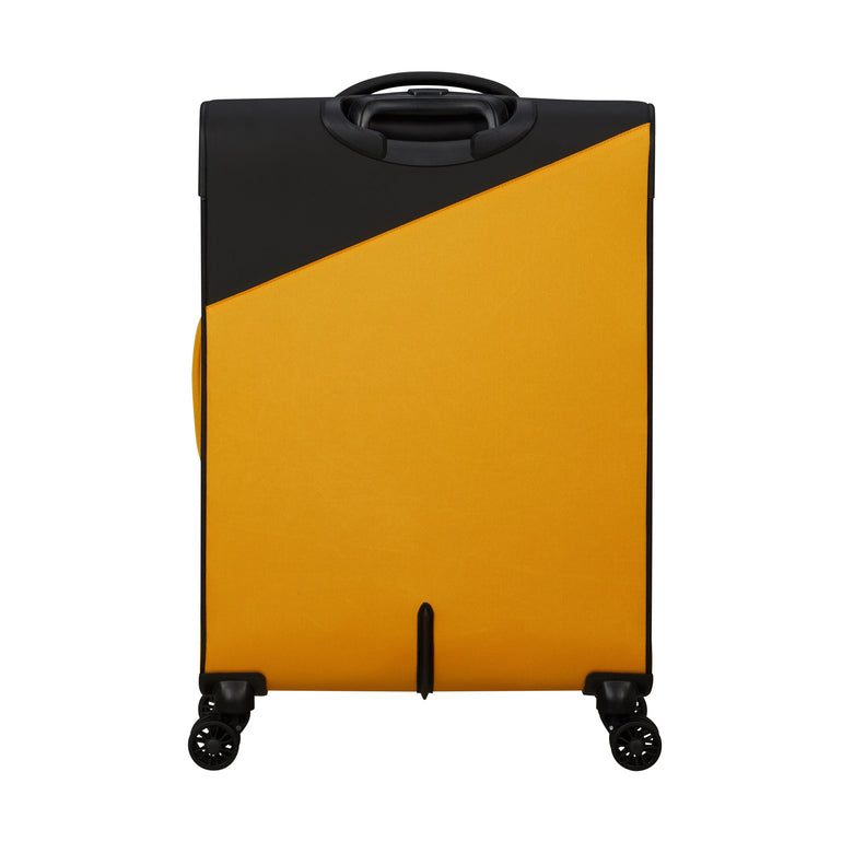 American Tourister Luggage Black/Yellow American Tourister Daring Dash Spinner Expandable Medium Luggage - Black/Yellow