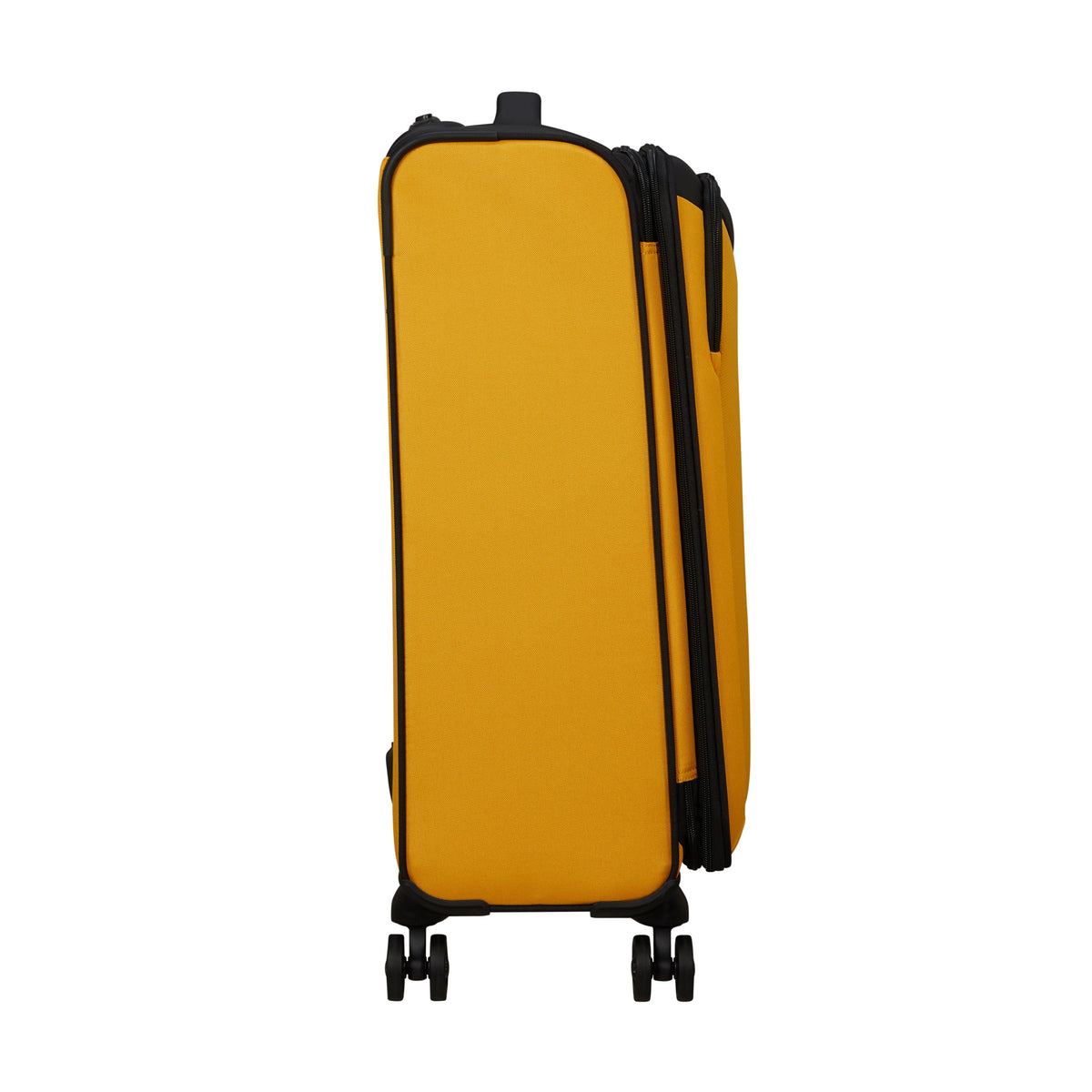 American Tourister Luggage Black/Yellow American Tourister Daring Dash Spinner Expandable Medium Luggage - Black/Yellow