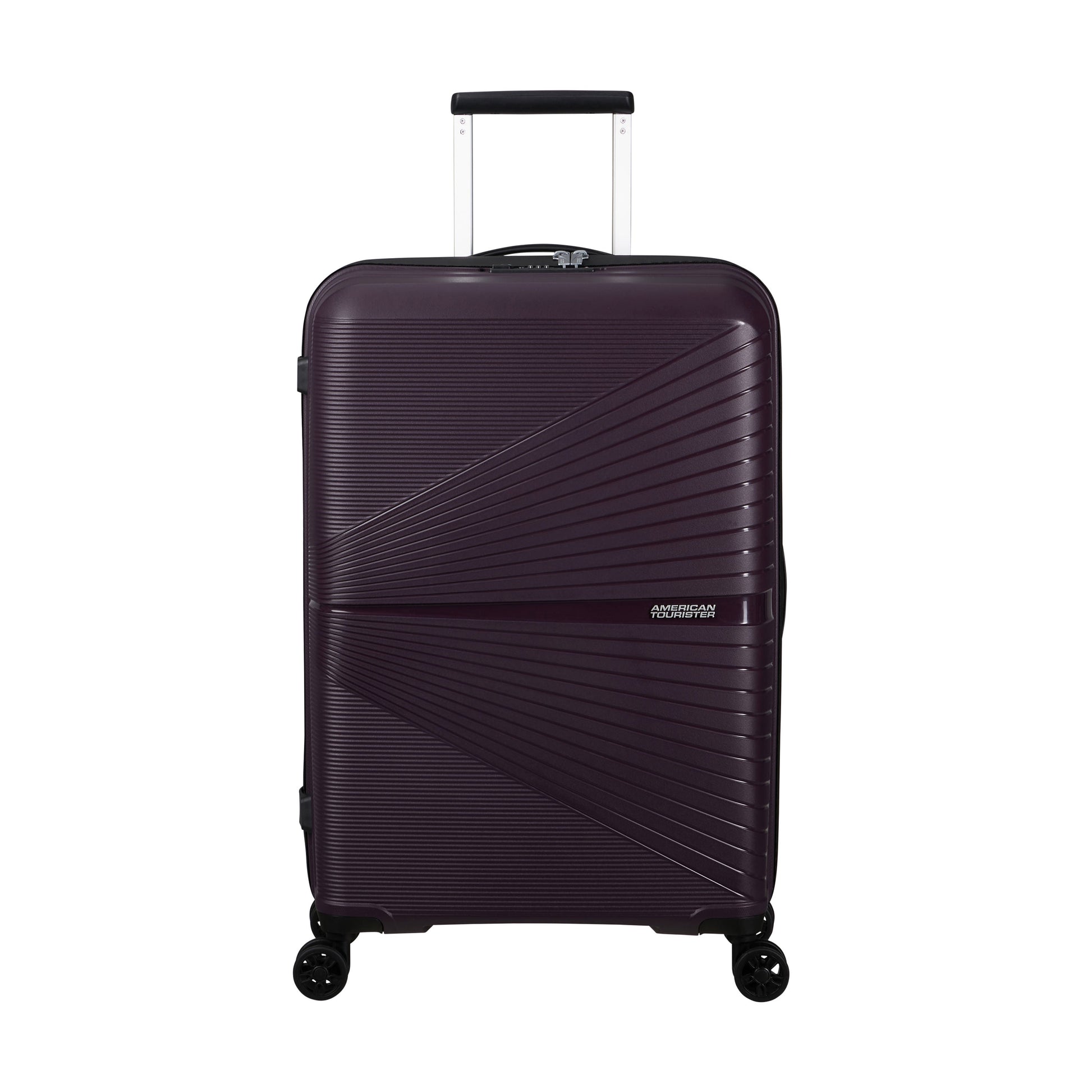 American Tourister Luggage Limited Edition: Dark Plum American Tourister Airconic Spinner Medium Luggage