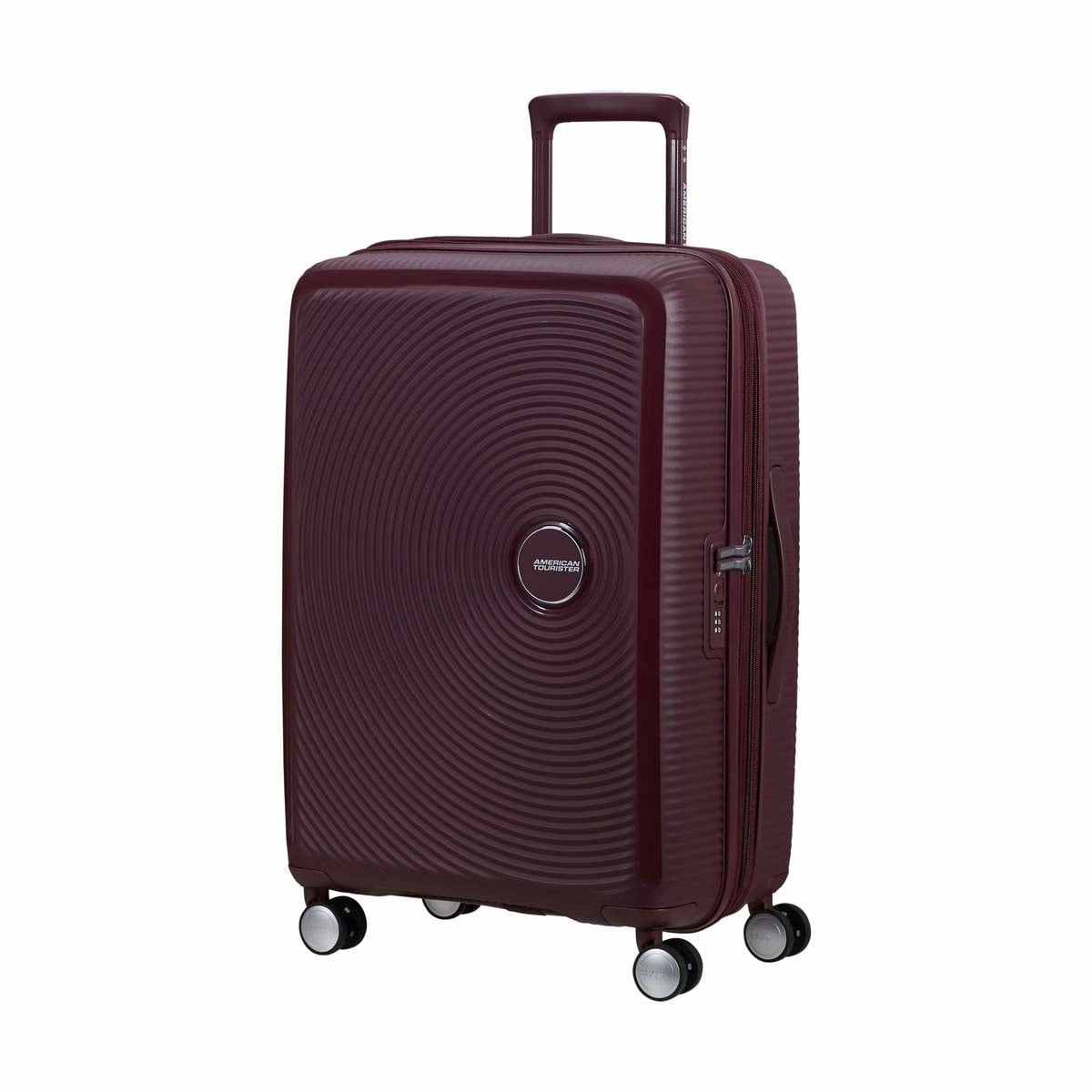 American Tourister Luggage Limited Edition: Wild Cherry American Tourister Curio Spinner Medium Expandable Luggage