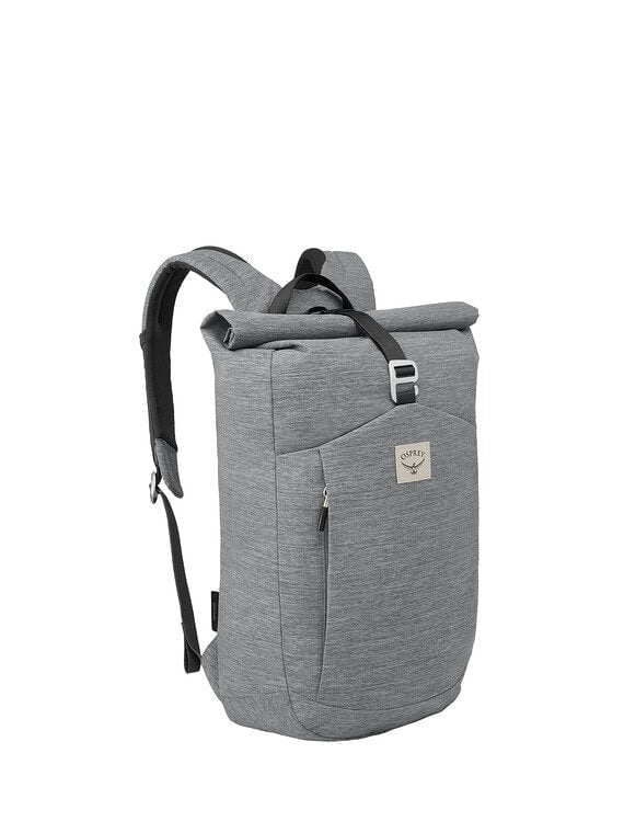 Osprey Arcane Sac à dos avec fermeture enroulée - Medium Grey Heather