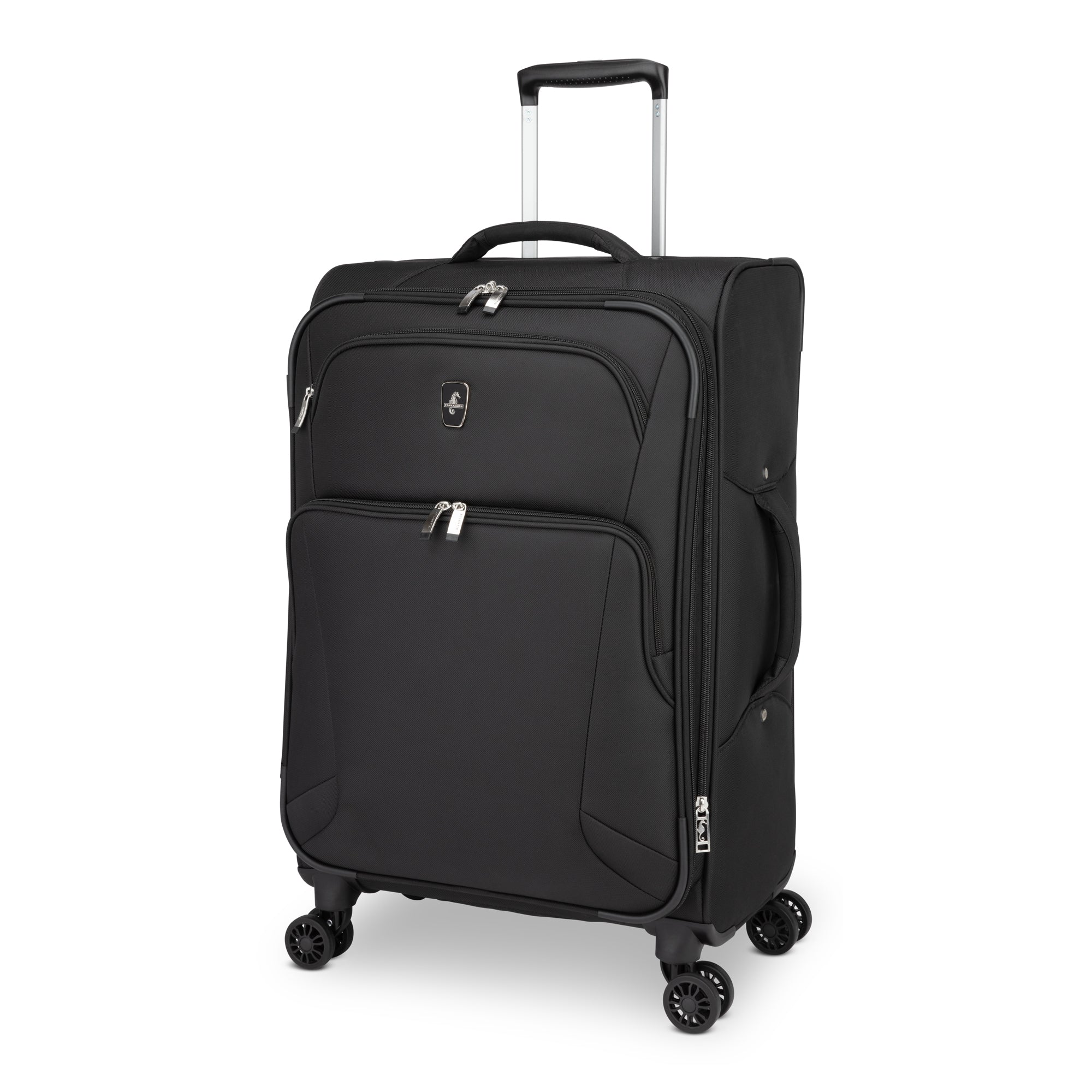 Atlantic Luggage Black Atlantic Artisan III Spinner Medium Expandable Luggage
