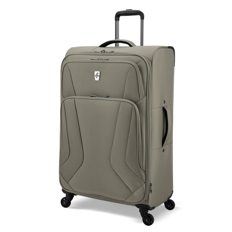 Atlantic Luggage Khaki Atlantic Bavaria Medium Expandable Spinner Luggage
