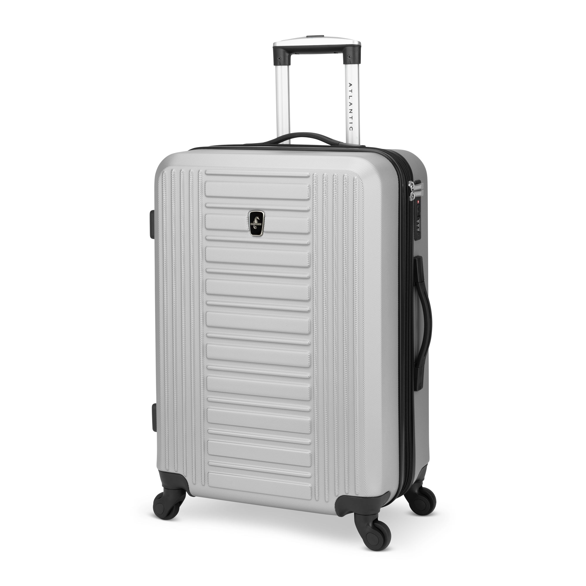 Atlantic Luggage Silver Atlantic Acclaim II Expandable 24" Medium Luggage