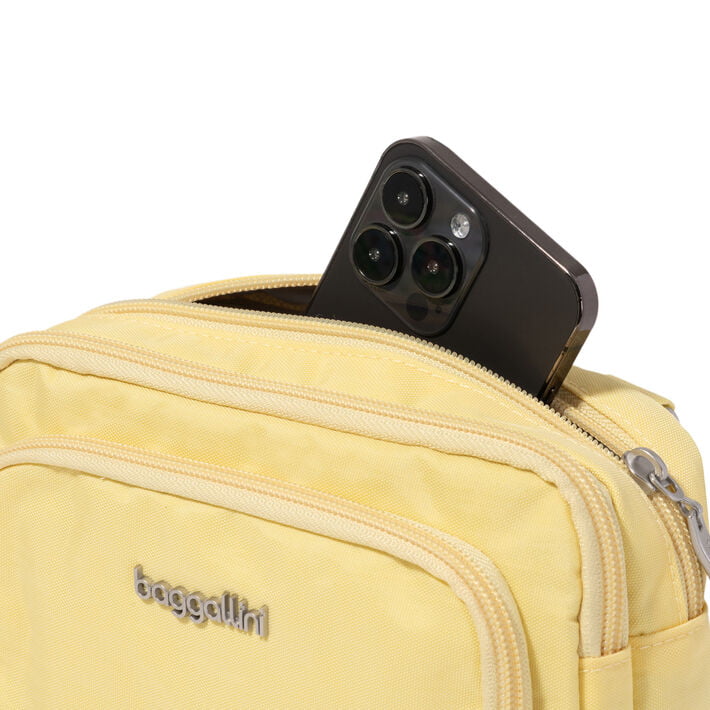 Baggallini Cross-Body Bag Baggallini Trifecta Wallet RFID Crossbody