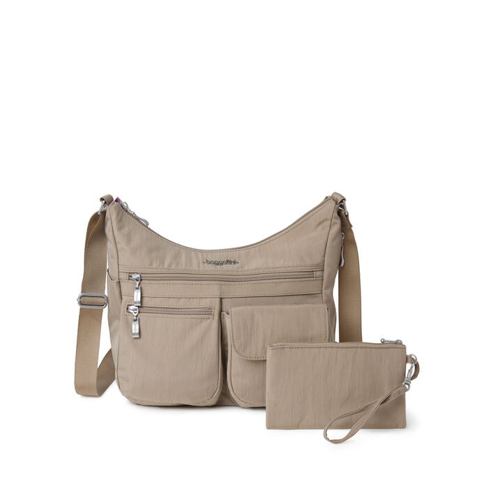 Baggallini Cross-Body Bag Beach Baggallini Everywhere Bagg With RFID