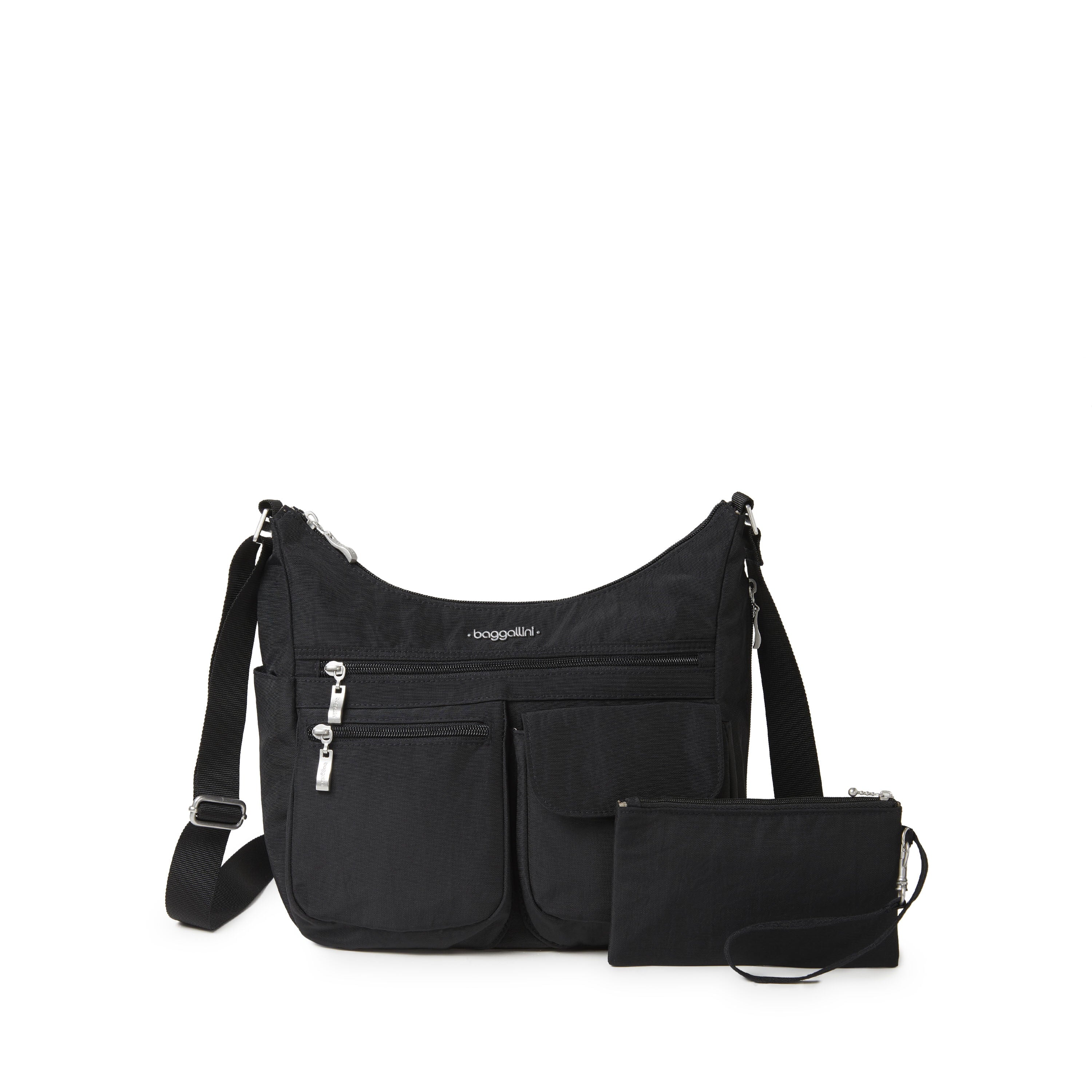 Baggallini Cross-Body Bag Black Baggallini Everywhere Bagg With RFID