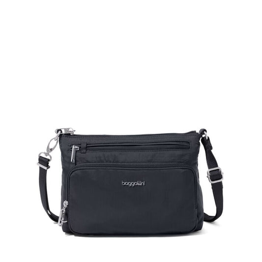 Baggallini Cross-Body Bag Black Baggallini Securtex Anti-Theft Keepsake Crossbody Bag