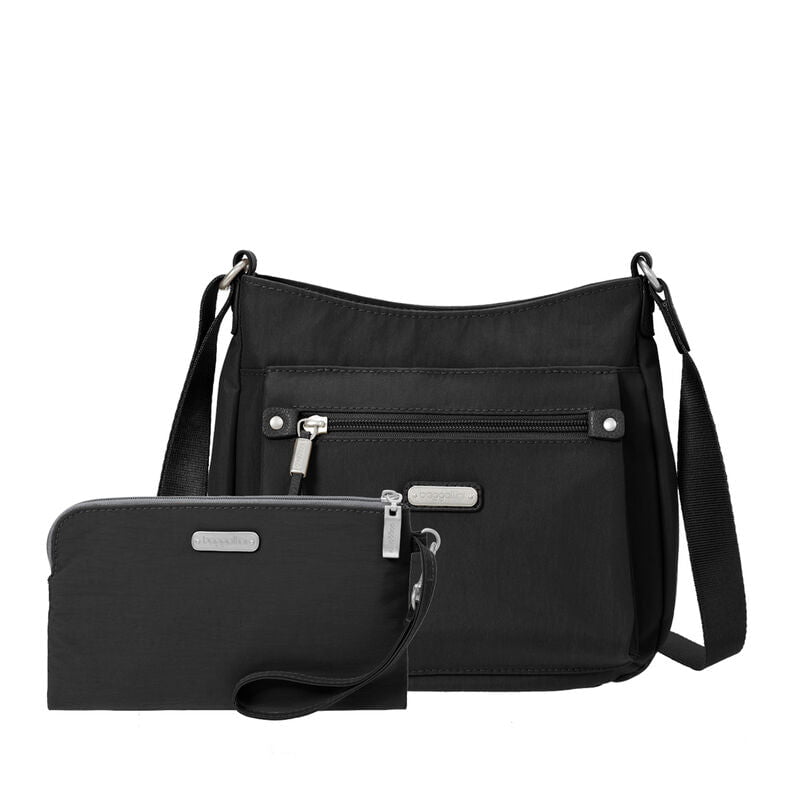 Baggallini Cross-Body Bag Black Baggallini Uptown Bagg With RFID Phone Wristlet