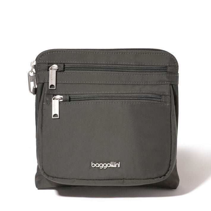 Baggallini Cross-Body Bag Charcoal Baggallini Securtex Anti-Theft Crossbody