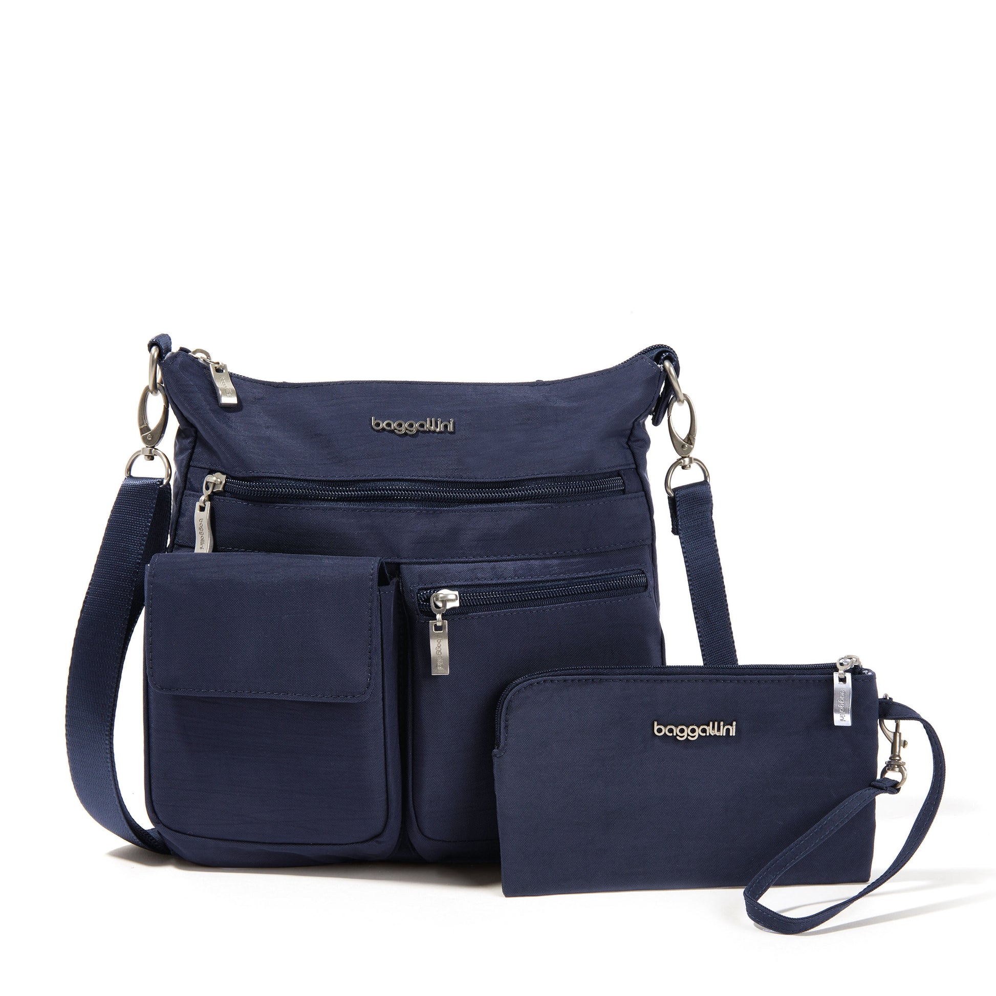 Baggallini Cross-Body Bag French Navy Baggallini Modern Everywhere Slim Crossbody